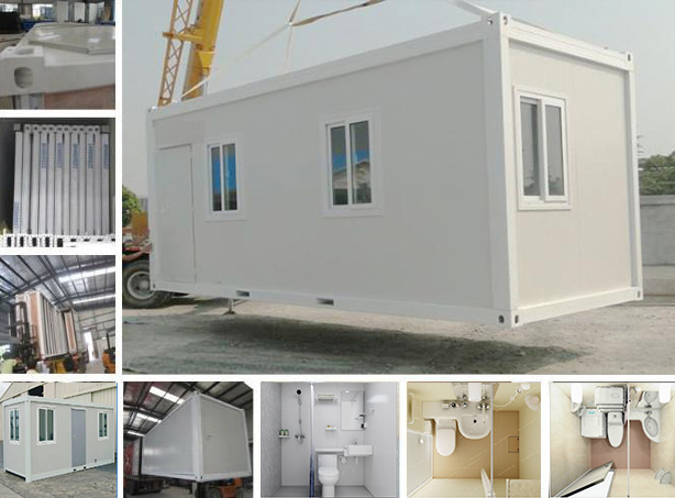 Overwide Flat Pack Container House