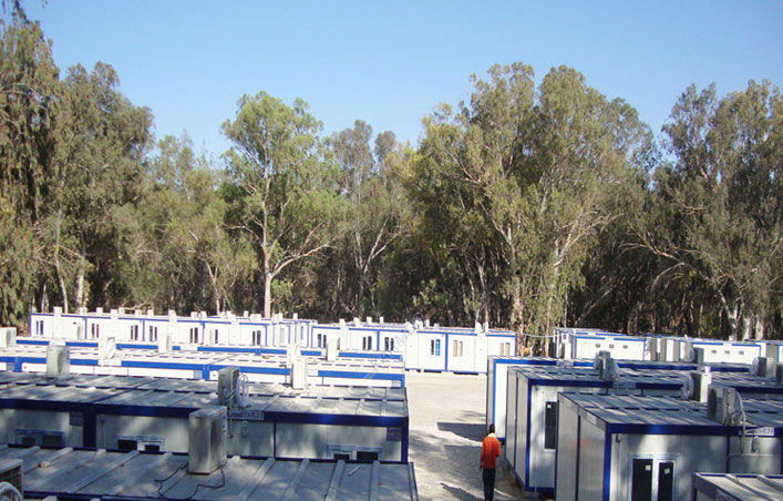 Dismantling And Settling Building Container Houses