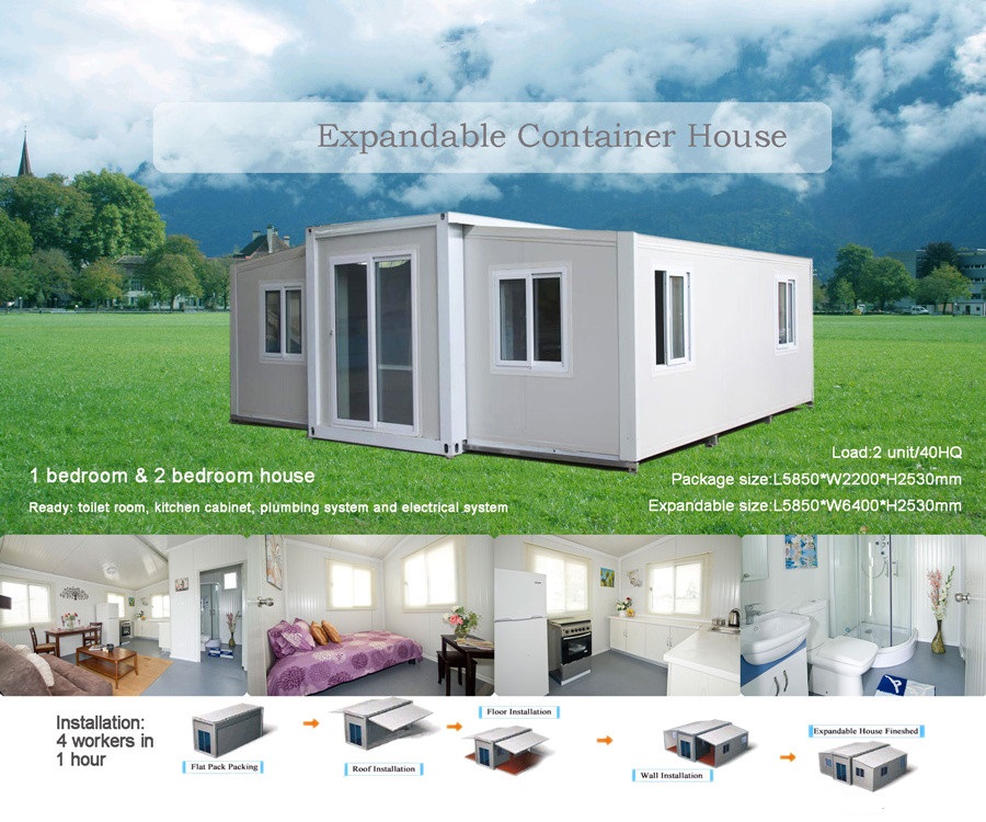 expandable container house hot sale