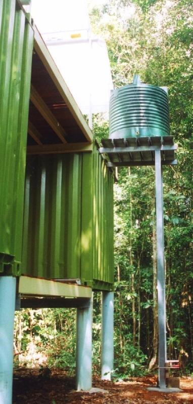 Shipping Container Shelter design for camping