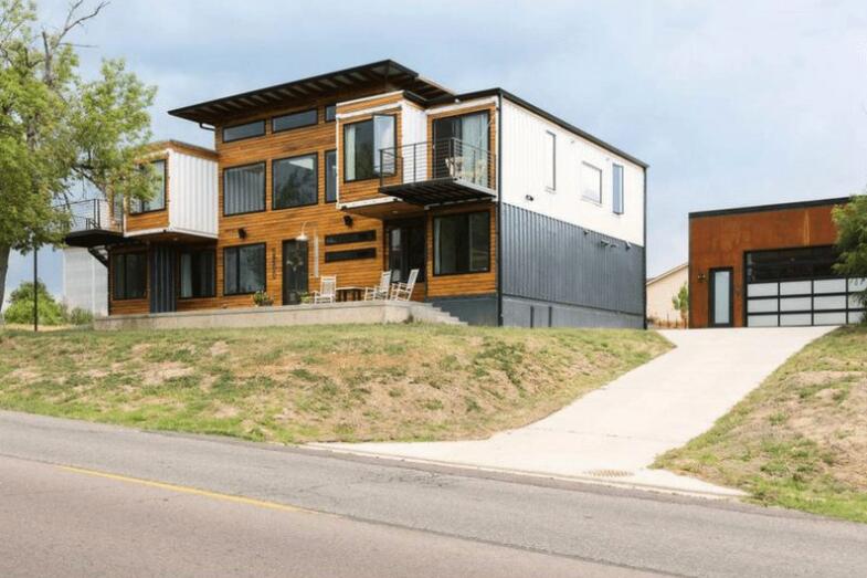 UNIQUE DENVER SHIPPING CONTAINER HOME