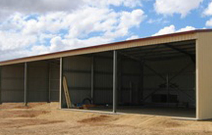 Low Cost Structure Steel Prefabricated Industrial Shed 