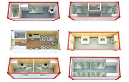 Different Size And Design Flat Pack Container House For Living Room And Office