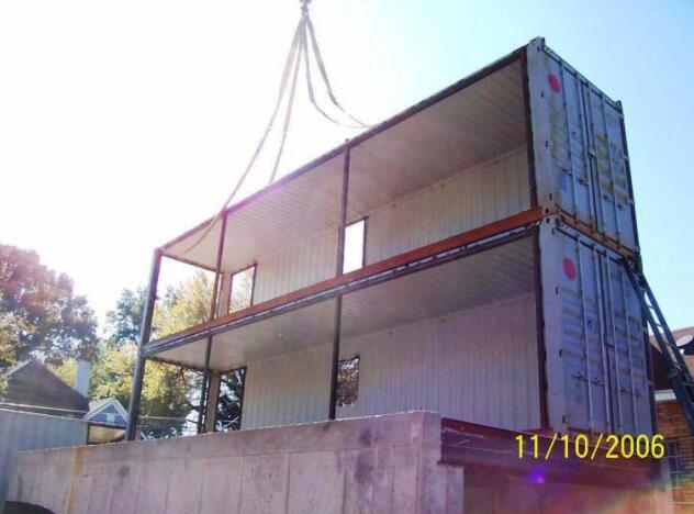 shipping container house for hotel and apartment