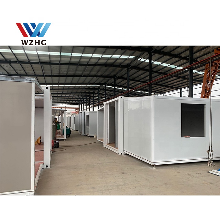 Steel prefab building expandable container houses for sale