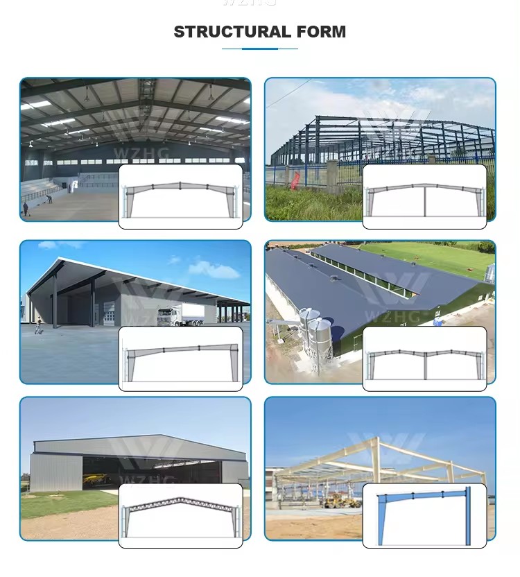 Steel Structure Workshop Hot Kits for Sale Prefabricated Steel Structure Building