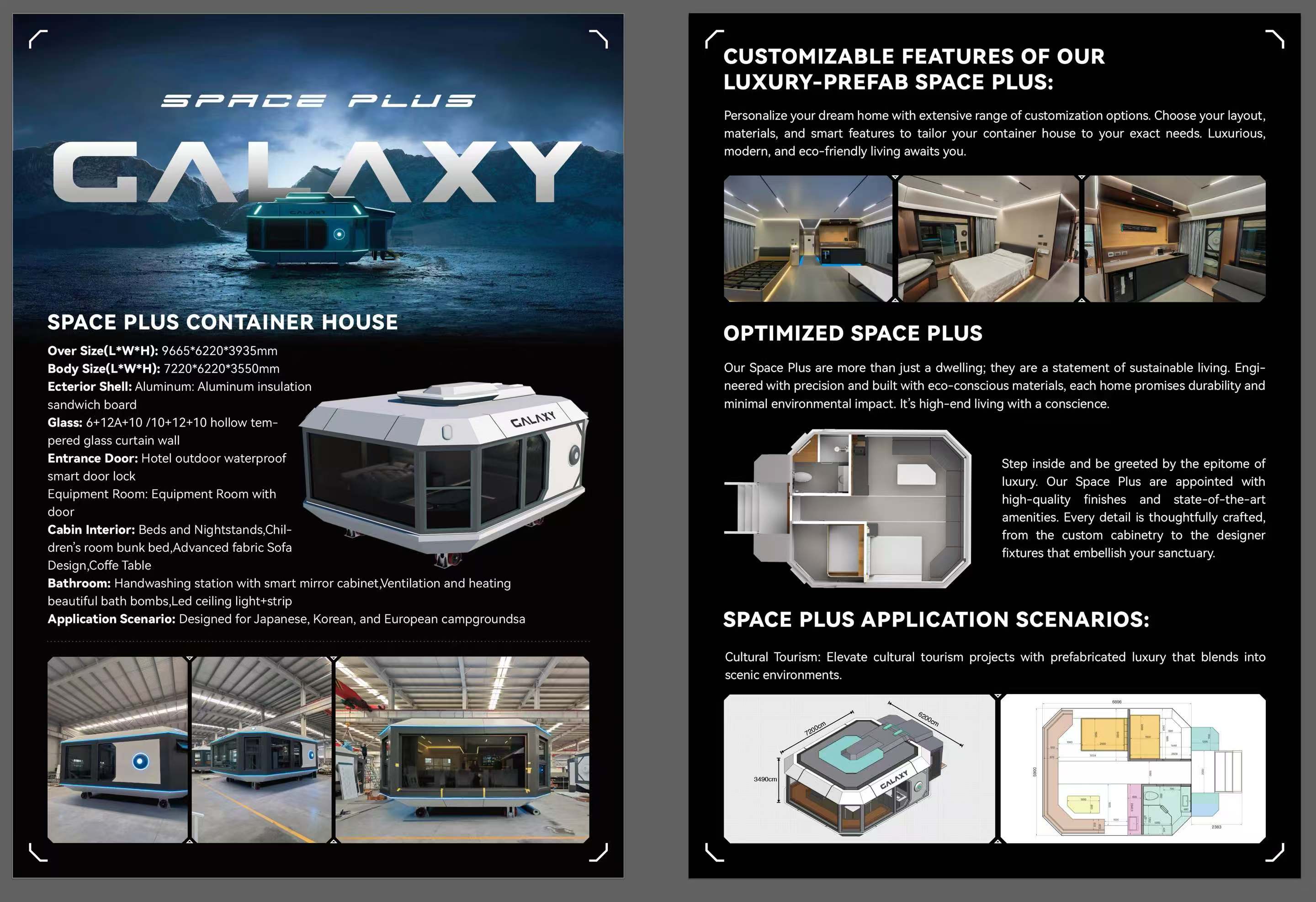 Prefabricated Detachable Space Capsule Container House Mobile Homes House 2 Bedrooms Prefab Tiny Space Capsule Pod Prefabricated Detachable Space Capsule Container House Mobile Homes House 2 Bedrooms Prefab Tiny Space Capsule Pod