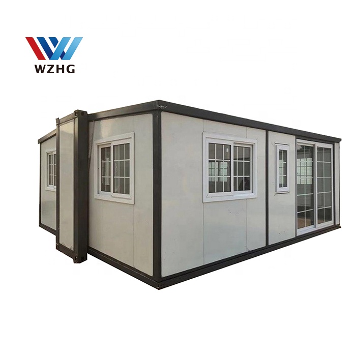 Steel prefab building expandable container houses for sale