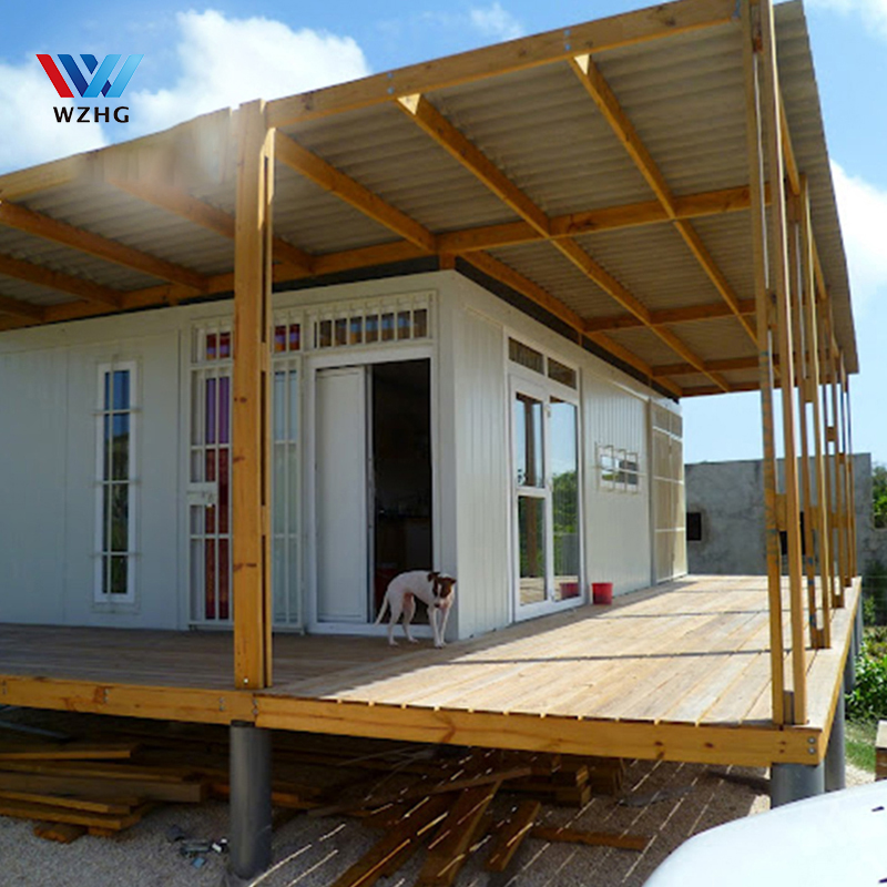 Prefab Home Container Cottage Cabin Startup Small Housing House Hotel 40FT 260sf-L