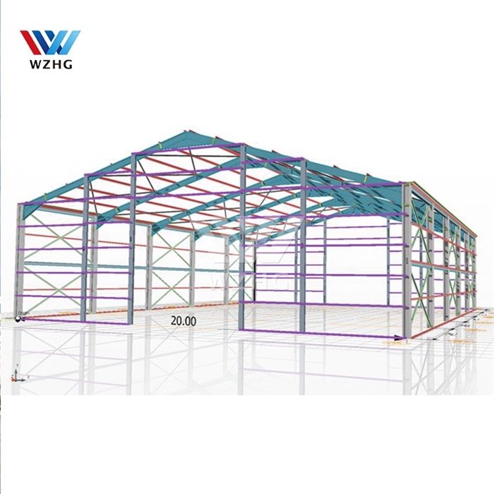 Steel Structure Workshop Hot Kits for Sale Prefabricated Steel Structure Building