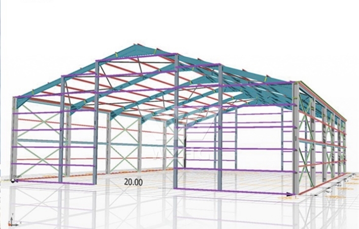 Steel Structure Workshop Hot Kits for Sale Prefabricated Steel Structure Building