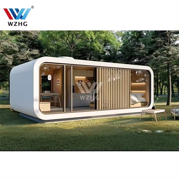 Apple Cabin Capsule Home Prefab House Mobile Cabin Space Capsule