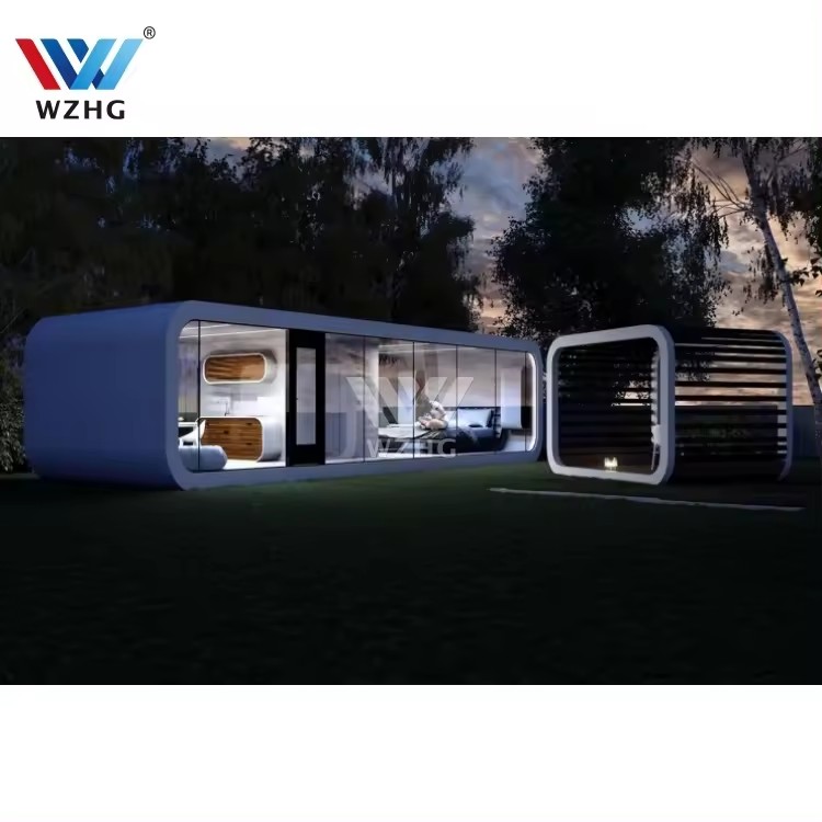 Apple Cabin Capsule Home Prefab House Mobile Cabin Space Capsule