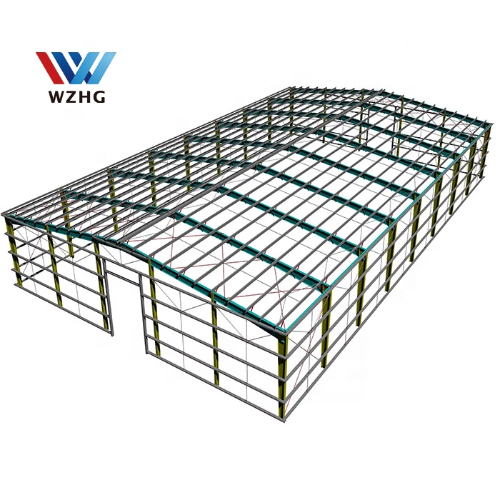 Prefabricated construction with factory price Steel Structure Warehouse for Sale