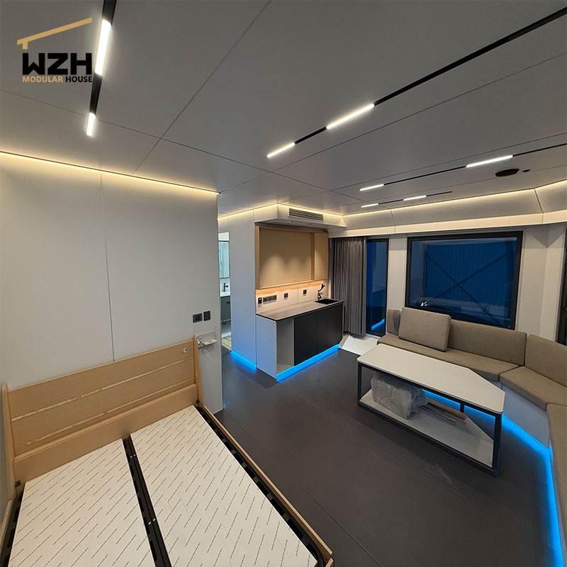 Prefabricated Detachable Space Capsule Container House Mobile Homes House 2 Bedrooms Prefab Tiny Space Capsule Pod Prefabricated Detachable Space Capsule Container House Mobile Homes House 2 Bedrooms Prefab Tiny Space Capsule Pod